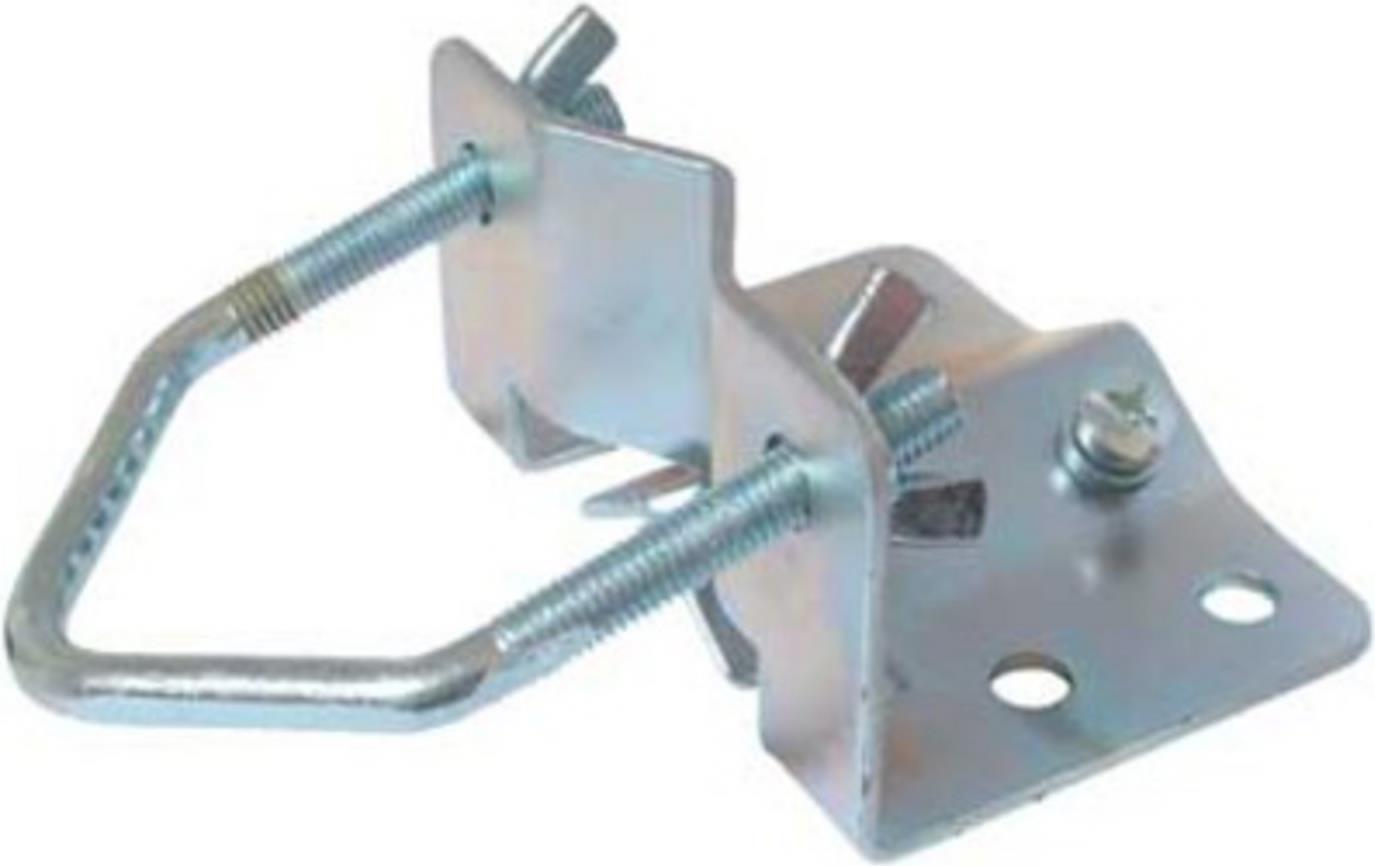 S/CONN maximum connectivity Mastfußschelle, Stahl verzinkt, max 60 mm (89857)