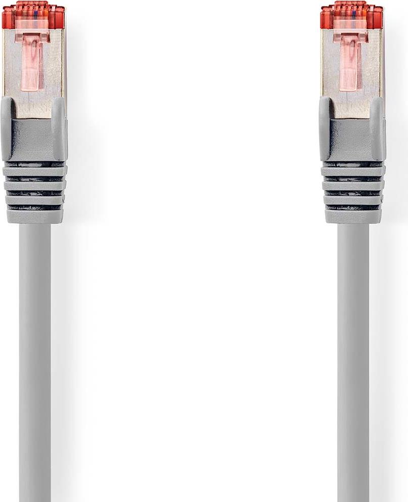 Nedis CCGL85221GY200 Netzwerkkabel Grau 20 m Cat6 SF/UTP (S-FTP) (CCGL85221GY200)