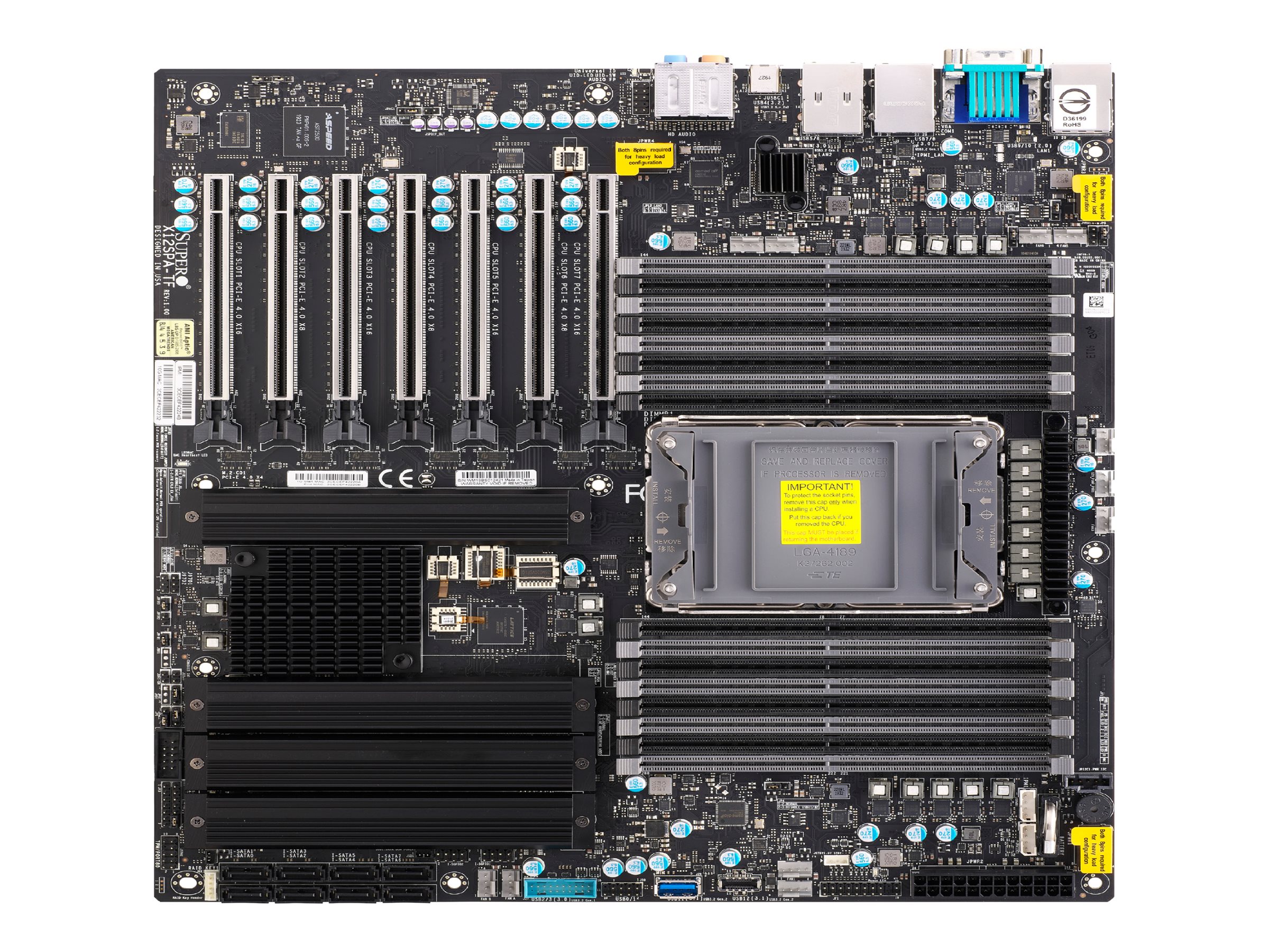 Supermicro X12SPA-TF E-ATX Mainboard LGA4189 Intel C621A
