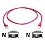 Telegärtner RJ45 (gekreuzt) Netzwerk Anschlusskabel CAT 6A S/FTP 0.50 Ohm Rot Flammwidrig, Halogenfrei Telegärtner (L00000A0118)