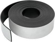 rillprint Magnetband, 50 mm x 5 m, weiß Materialdicke: 0,6 mm, zur Beschriftung von - 1 Stück (89403)