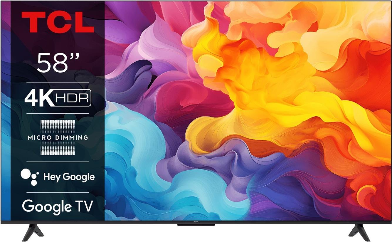 TCL 58V6B Fernseher 147,3 cm (58") 4K Ultra HD Smart-TV WLAN Schwarz [Energieklasse E] (58V6B)