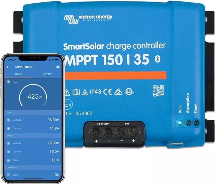 Victron Energy SmartSolar MPPT 150/35A Bluetooth-Controller (SCC115035210)