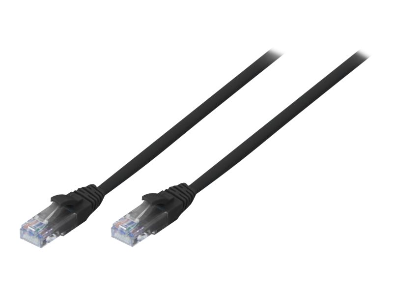 Lindy Netzwerkkabel CAT 6 UTP RJ-45 0,3 m Schwarz