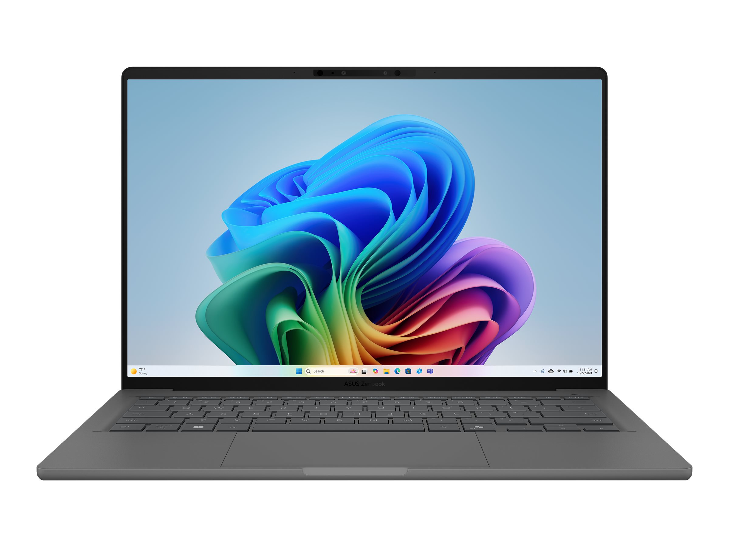 ASUS Zenbook A14 UX3407QA-QD349W 14" Qualcomm Snapdragon X X1-26-100 16 GB RAM 1 TB SSD Island/grau