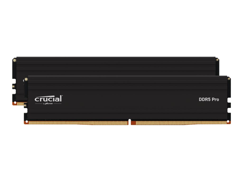 Crucial Pro DDR5-6000 32 GB RAM Kit 2x16 GB UDIMM CL48 Schwarz