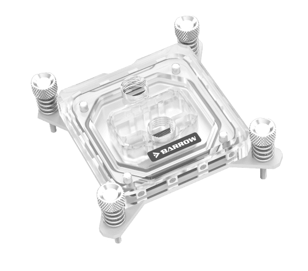 BarrowCH LTYK3-04I White Intel CPU Wasserblock RGB Acryl
