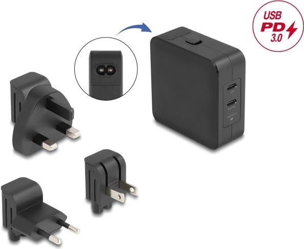 Delock Netzteil Wechselstrom 100-240 V (41443)
