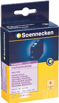 SOENNECKEN Tintenpatrone 82182 wie Epson C13T12934012 T1293 magenta (82182)