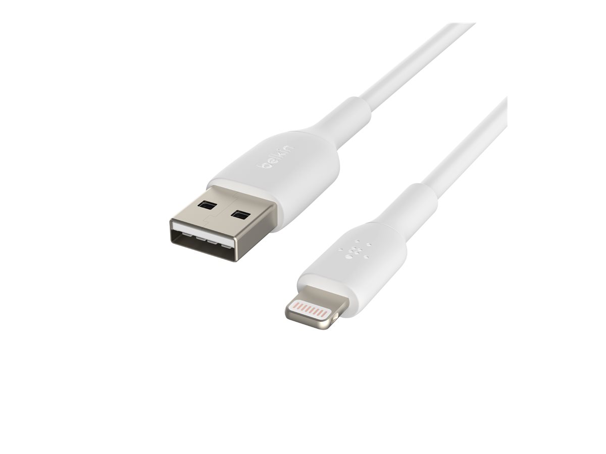 Belkin BoostCharge Lightning-Kabel Lightning auf USB Typ A 15 cm Weiß