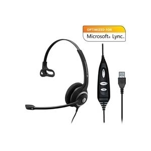 EPOS | SENNHEISER SC 232 Monaural Headset mit ED und Noise Canceling-Mikrofon schwarz (504409)