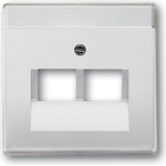 Busch Jaeger 1710-0-3764 Wandplatte/Schalterabdeckung Edelstahl (1710-0-3764)