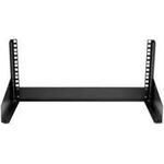 StarTech.com RK4OD Desktop Rack (4 HE, 2 Post Open Frame Rack, bis zu 30 kg, EIA-310, freistehend) schwarz (RK4OD)