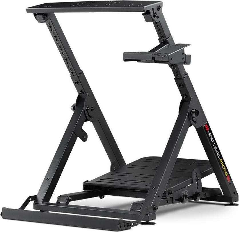 Next Level Racing Wheel Stand 2.0 Lenkrad- und Pedal-Gestell Kohlenstoffstahl Schwarz