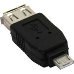 InLine Micro-USB Adapter Micro-A Stecker an USB-A Buchse (31600)