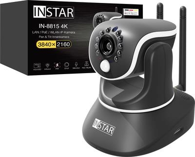 INSTAR IN-8815 4K schwarz - LAN PoE WLAN Version (18005)