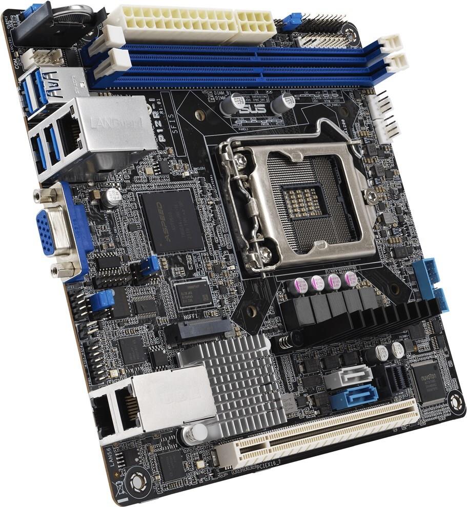 ASUS P12R-I Motherboard Mini-ITX LGA 1200 C252