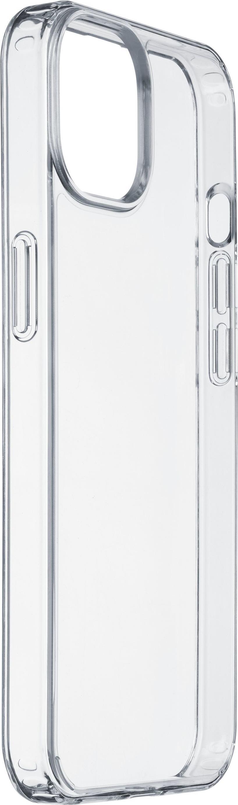 Cellularline Clear Strong. Etui-Typ: Cover, Markenkompatibilität: Apple, Kompatibilität: iPhone 14, Maximale Bildschirmgröße: 15,5 cm (6.1" ), Oberflächenfärbung: Monochromatisch, Produktfarbe: Transparent (CLEARDUOIPH14T)