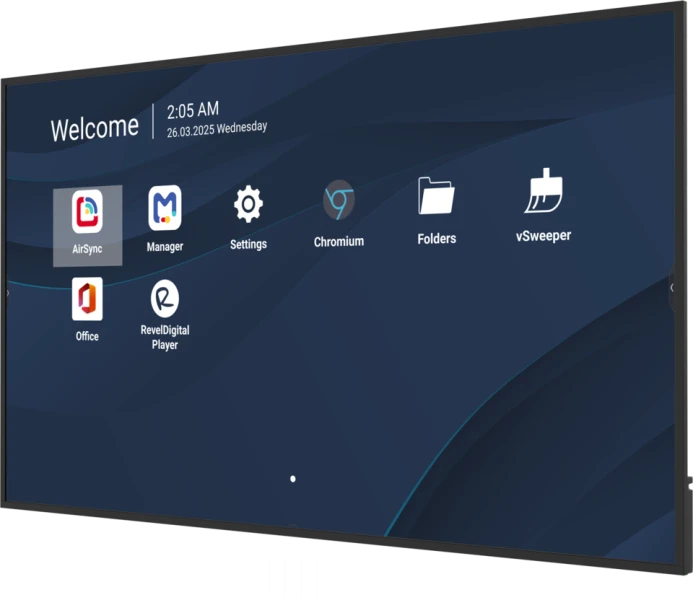ViewSonic CDE7531-1C 75" 4K Digital Signage Display Schwarz
