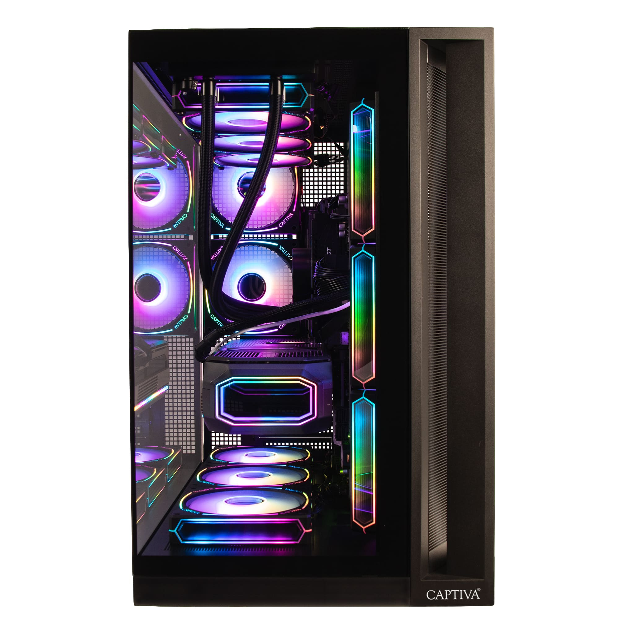 Captiva Ultimate Gaming I89-271 Intel Core Ultra 9 285KF NVIDIA GeForce RTX 5090 32 GB RAM 2 TB SSD Schwarz
