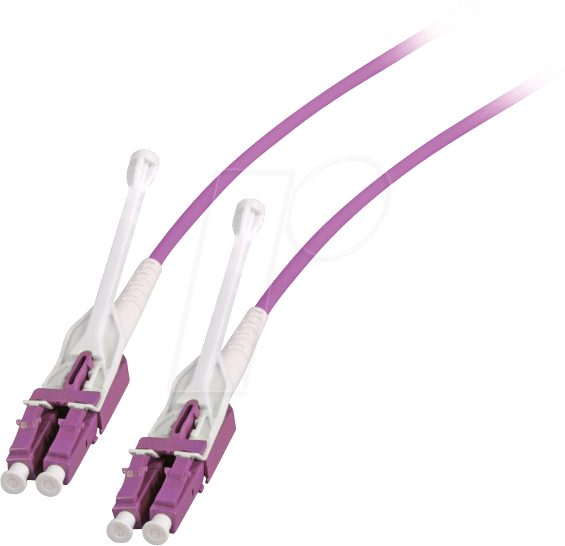 EFB-Elektronik Duplex Jumper LC-LC, OM4, 3m, ,mit Push/Pull Tab, austauschbare Polarität Hersteller: EFB Elektronik (DJP-LCLCOM4-UNI-3)