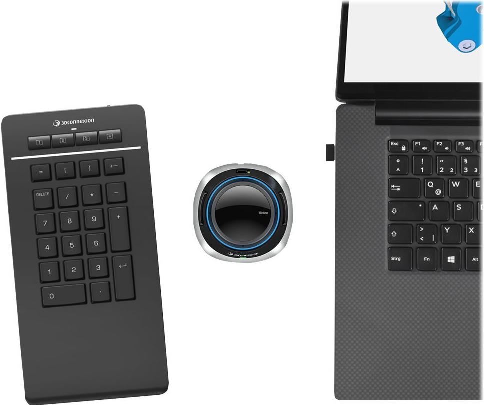 3Dconnexion Keyboard Numpad Pro Schwarz
