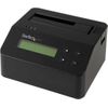 StarTech.com USB 3.0 Standalone Eraser Dock für 2.5und 3.5? SATA SSD/HDD Laufwerke - Secure Drive Erase mit Belegdruck - Festplattenlöscher - Schwarz - für P/N: SVA12M5NA