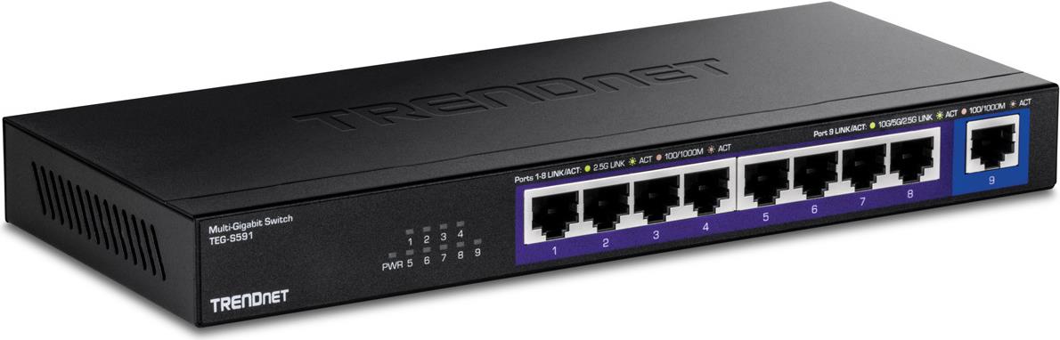 TRENDnet TEG-S591 9-Port Switch Multi-Gigabit (TEG-S591)