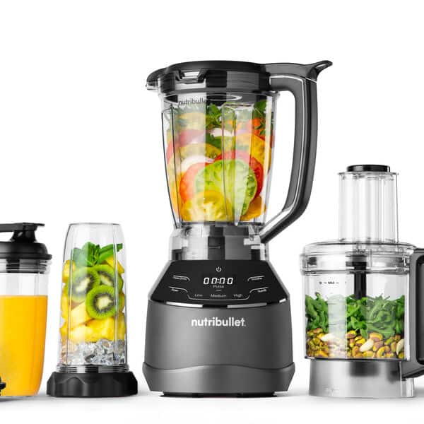 NutriBullet Triple Prep System NBF580B Küchenmaschine 1500 W 1,8 Liter Schwarz