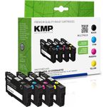 KMP 1656,4005 Druckerpatrone 4 Stück(e) Kompatibel Schwarz (1656,4005)
