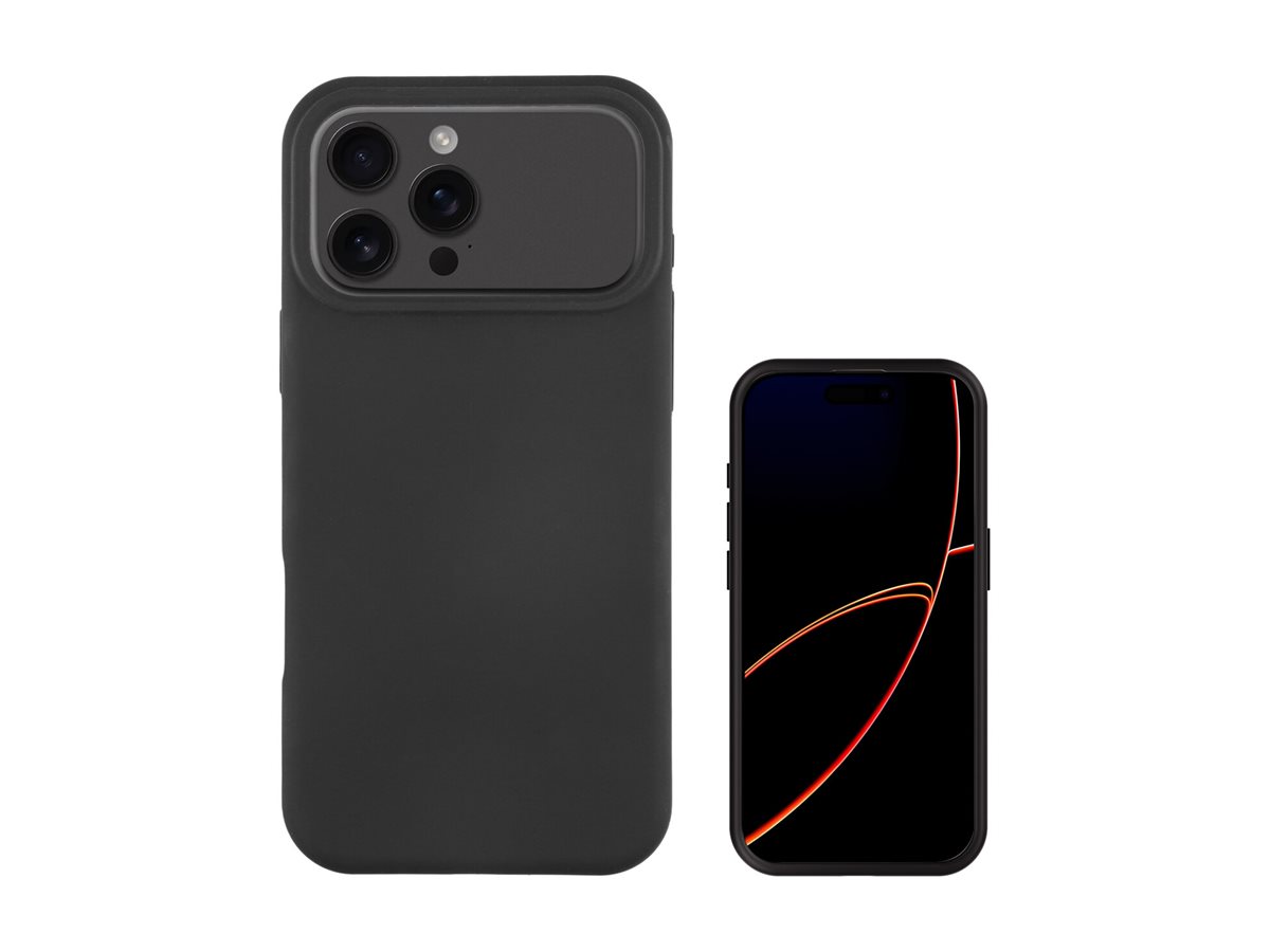4smarts Cupertino Silikon Case für Apple iPhone 17 Pro 6.3" MagSafe Schwarz