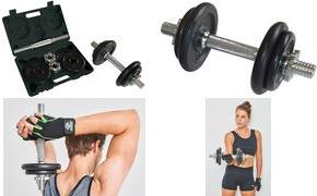 Schildkröt Fitness 960012 Hantel Verstellbare Kurzhantel 10 kg 2 Stück(e) (960012)