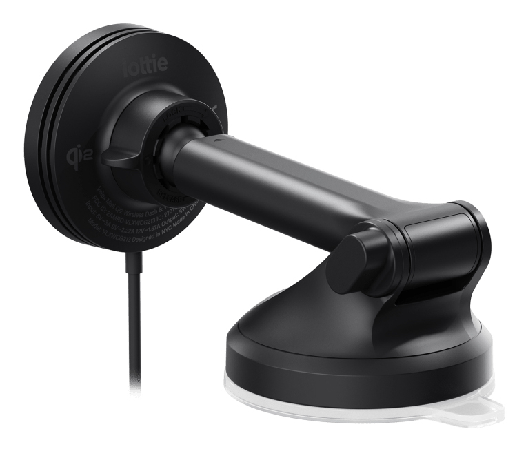 iOttie Velox Mini Qi2 Kfz-Handyhalterung mit MagSafe kabellosem Laden Schwarz