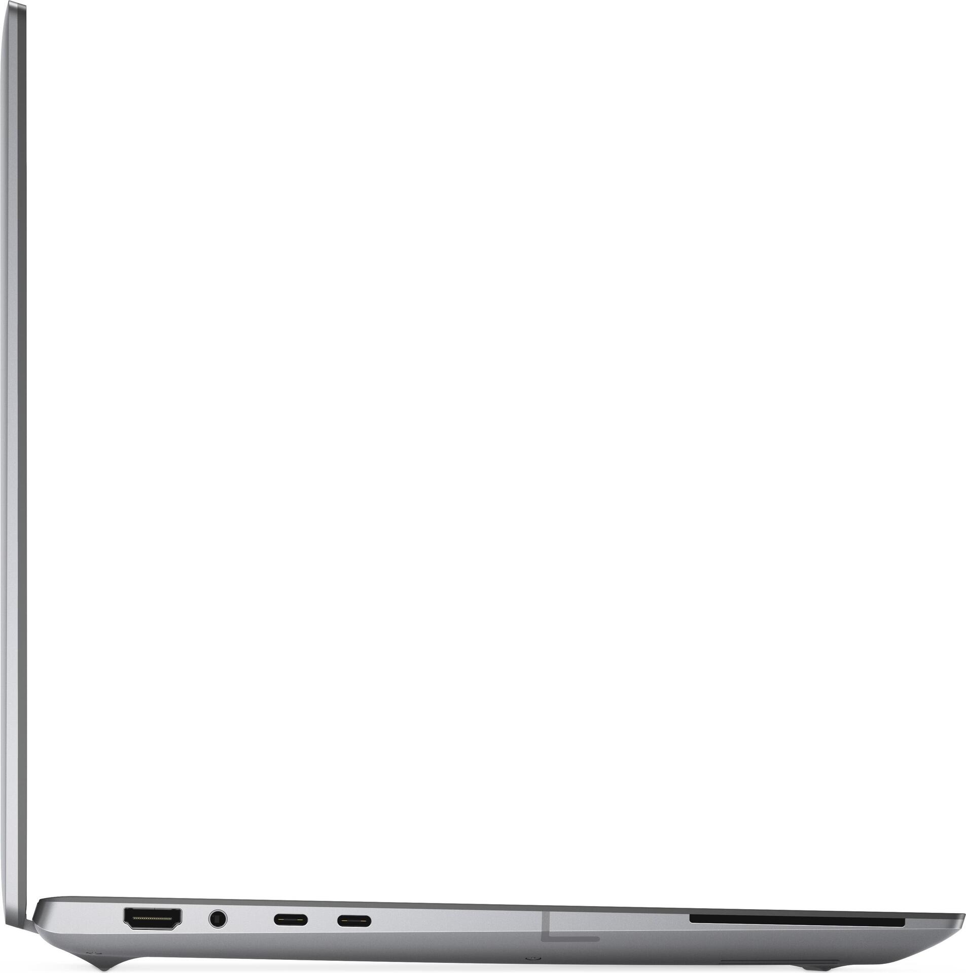 Dell Precision 5690 16" Intel Core Ultra 7 165H 32 GB RAM 1 TB SSD NVIDIA RTX 1000 Ada Anodisiertes Titan-Grau