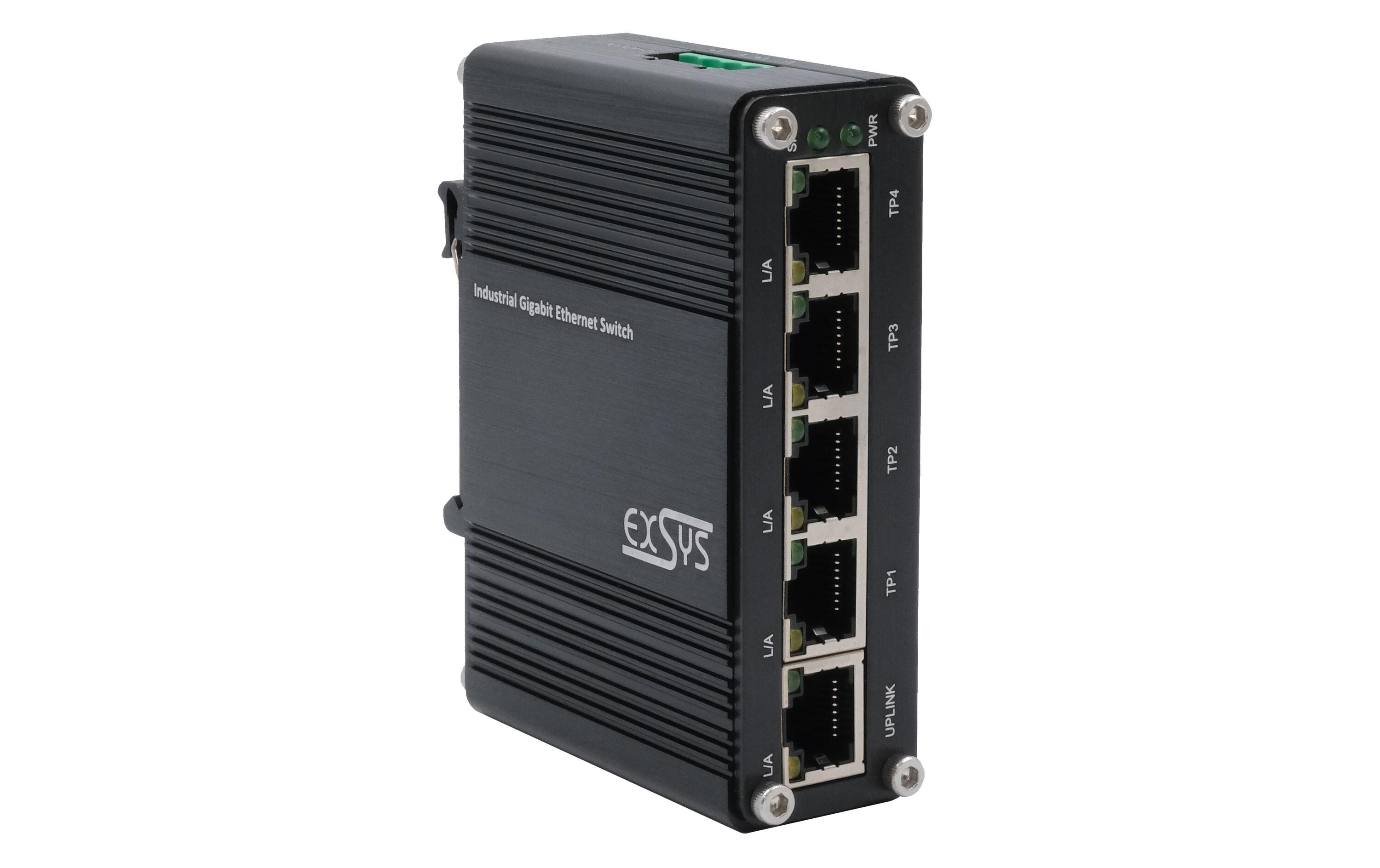 Exsys EX-62020 5-Port Gigabit Ethernet Switch
