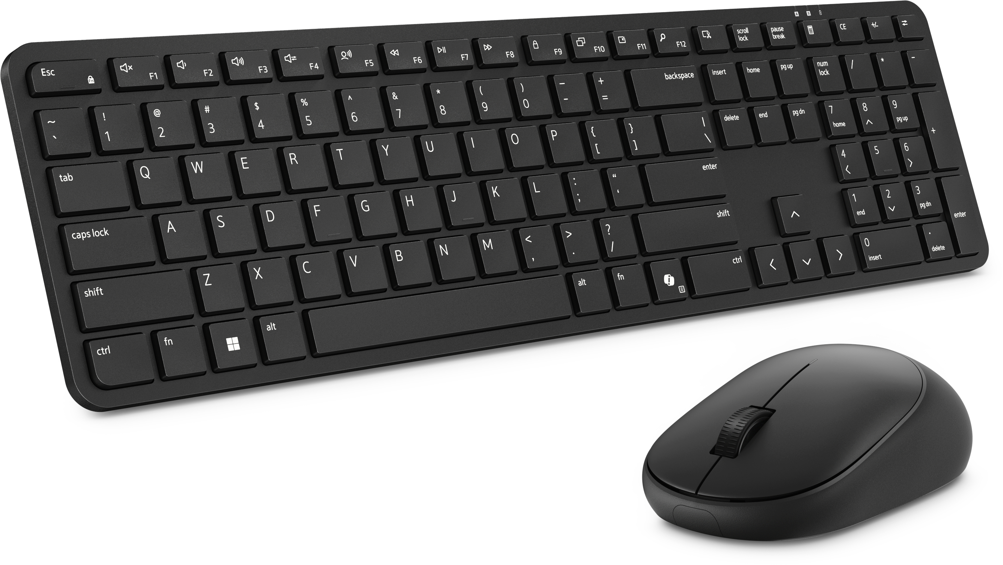 Dell Pro 5 KM526 Tastatur- und Maus-Set kabellos QWERTY US International Schwarz