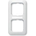 Busch-Jaeger 1754-0-2163 Wandplatte/Schalterabdeckung Weiß (1722NS-214)