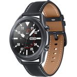 Samsung Galaxy Watch 3 - 45 mm - Mystic Black - intelligente Uhr mit Band - Leder - Anzeige 3,45 cm (1.4") - 8GB - 4,3GB - Wi-Fi, LTE, NFC, Bluetooth - 4G - 53,8 g (SM-R845FZKAEUB)