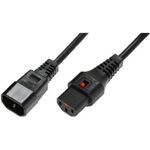 NEXT UPS Systems 88033 Stromkabel Schwarz 2 m C14-Koppler C13-Koppler (88033)