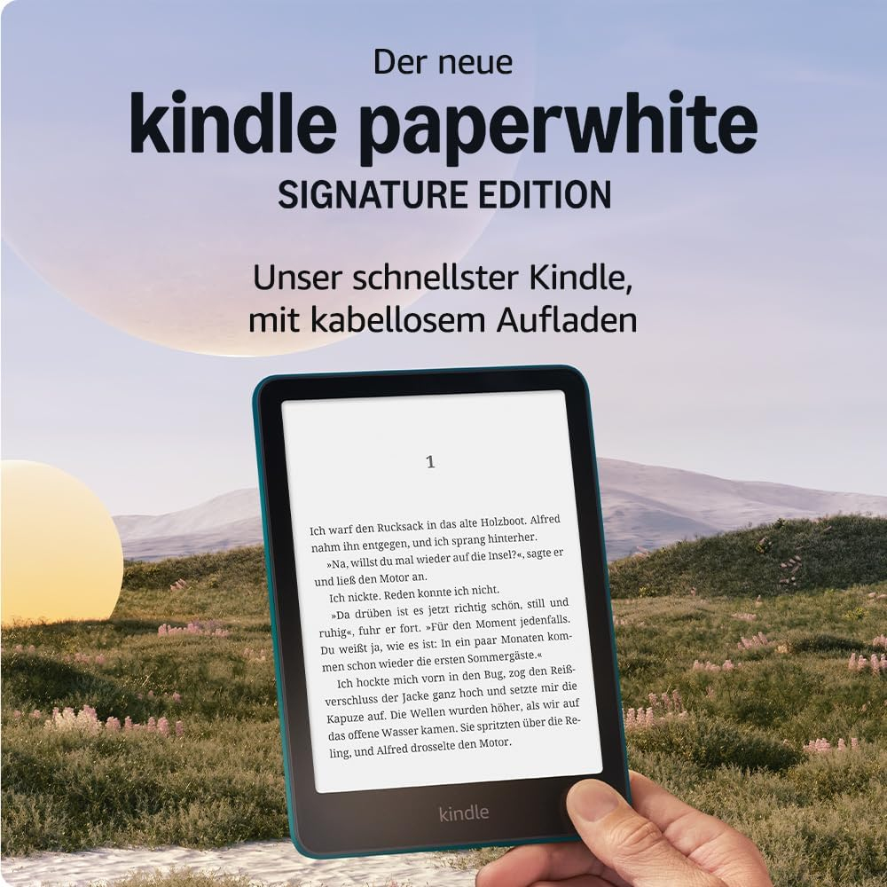 Amazon Kindle Paperwhite Signature Edition 7" 32 GB metallisches Jade