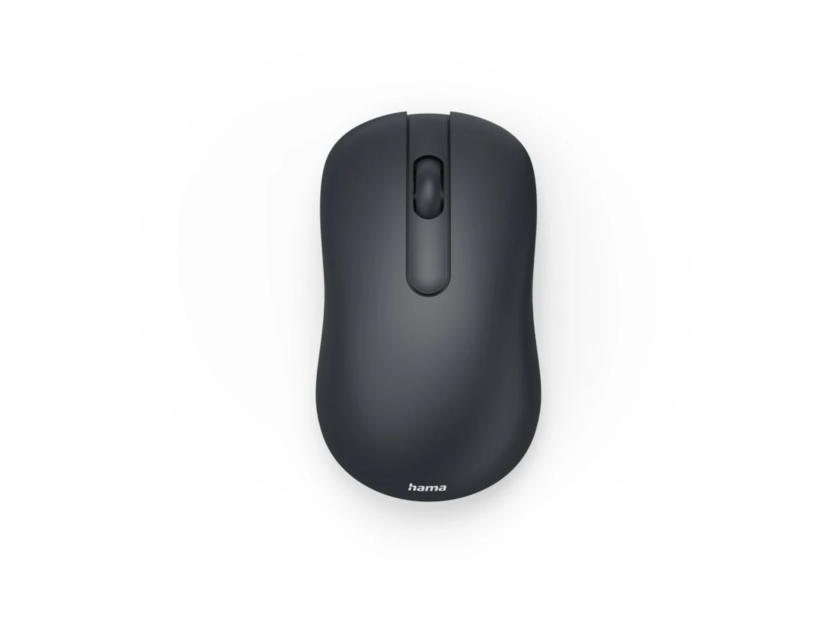 Hama WM-100 Maus Optisch 2.4 GHz USB Schwarz