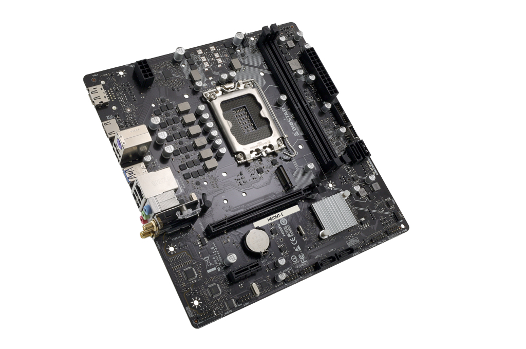 Biostar H610MT-E Mainboard Intel H610 LGA 1700 Micro-ATX DDR4