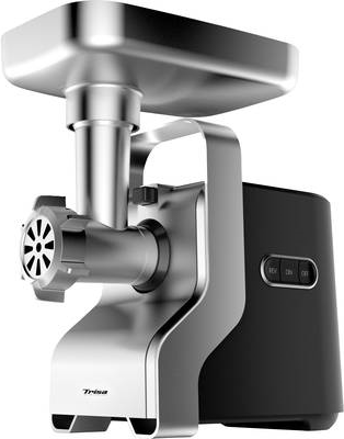 Trisa Vario Grinder 6609.4712 Fleischwolf 500 W Edelstahl (gebürstet), Schwarz (6609.4712)