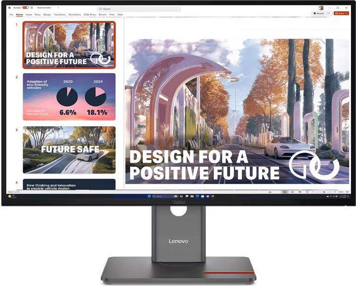 ThinkVision P27QD-40 27" QHD USB-C-Docking-Monitor [Energieklasse D] (64B3GAT2EU) (B-Ware)
