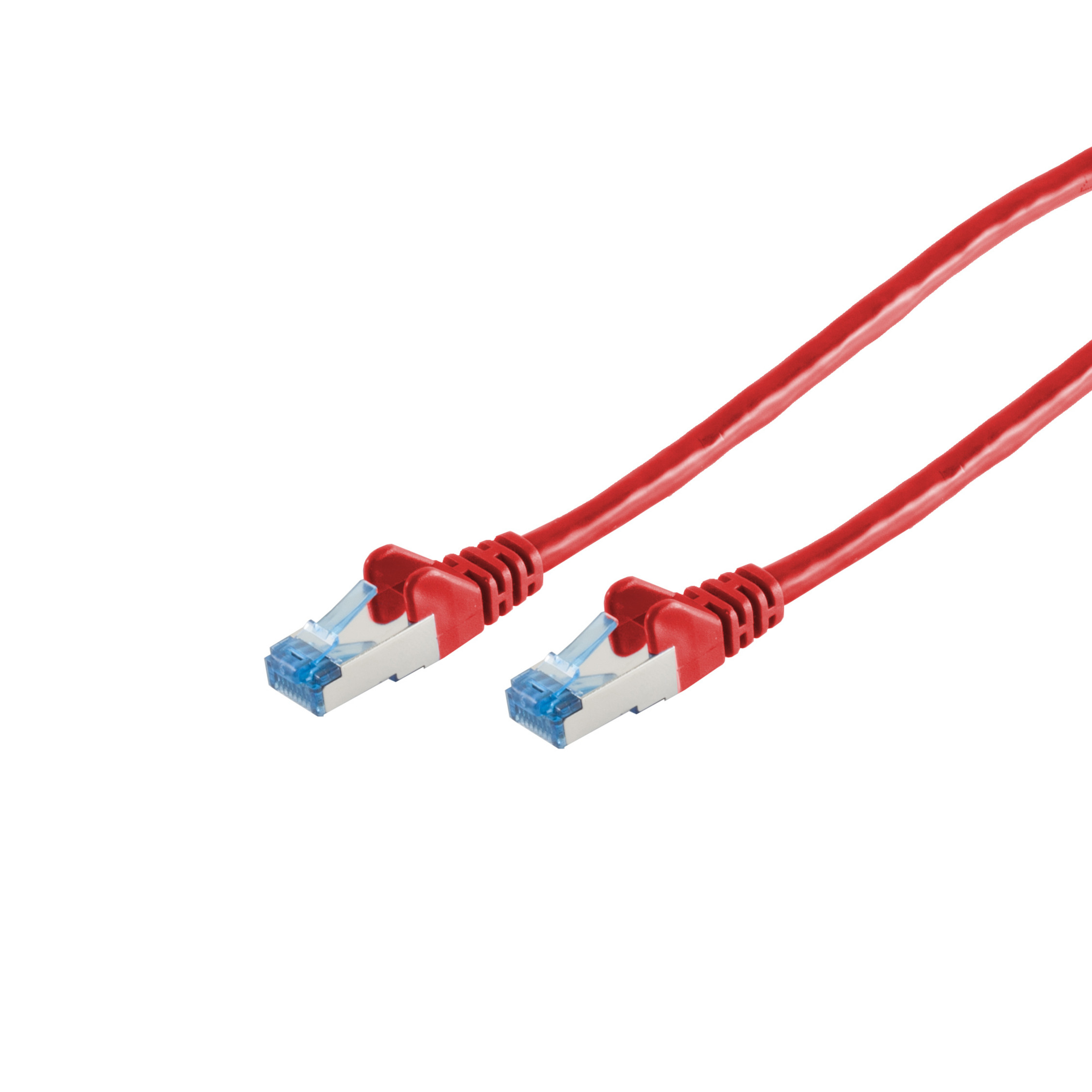 ShiverPeaks 75711-R Netzwerkkabel 1 m Cat6a S/FTP (S-STP) Rot