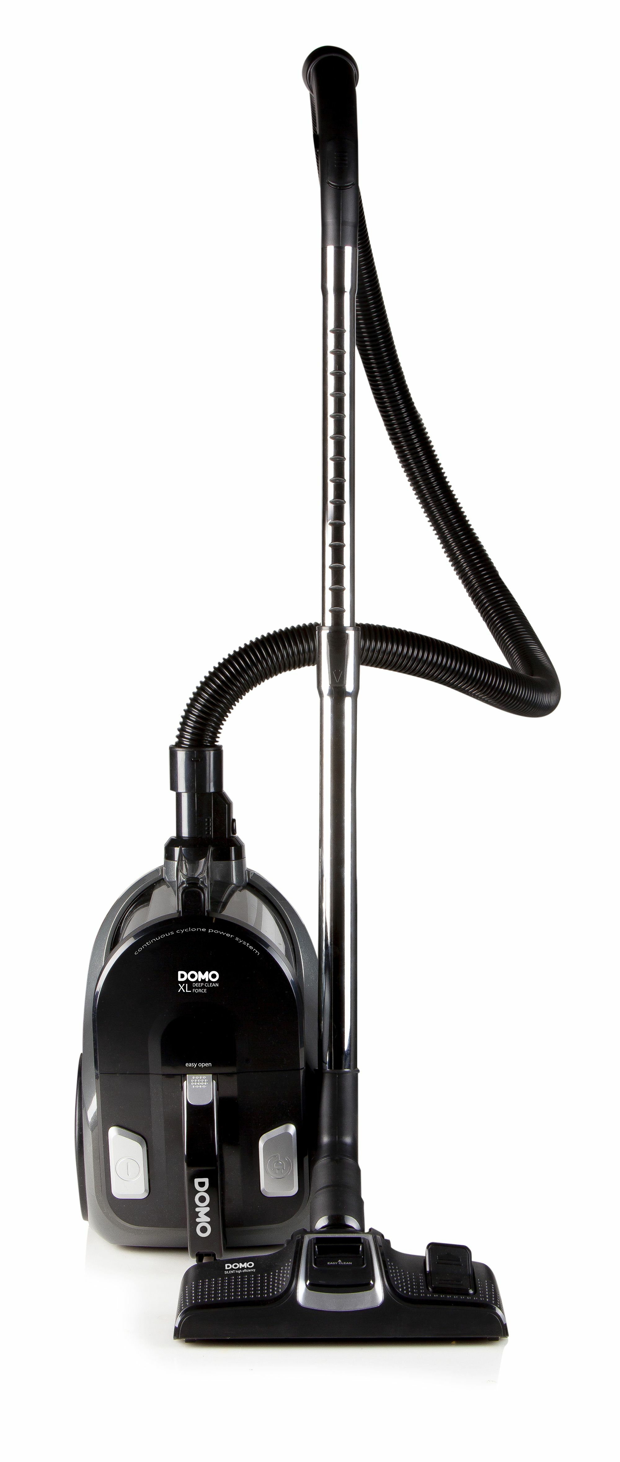 Domo Bodenstaubsauger DO7295S 850 W 2,5 l Beutellos HEPA Schwarz