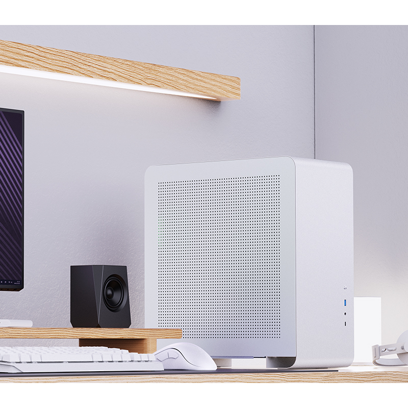 Jonsbo U4 PRO Mesh Midi-Tower Weiß