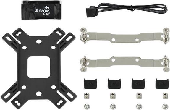 Aerocool Mirage 5 Prozessor-Luftkühler 6 cm Schwarz