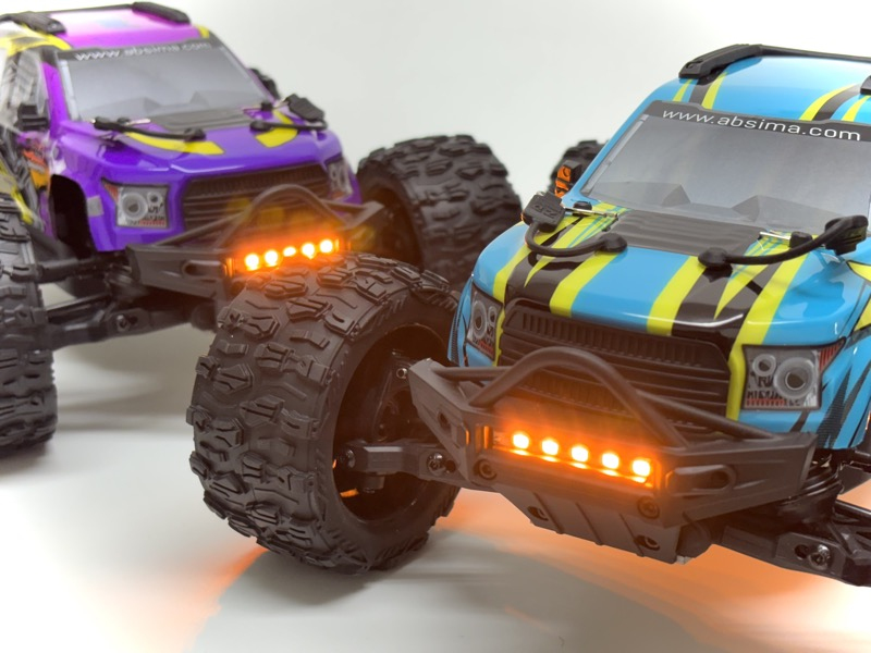 Absima Mini AMT Magic Brushless 1:16 RC Elektro Monstertruck Allrad Lila