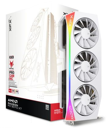 XFX Mercury Radeon RX 9070XT OC 16 GB GDDR6 Weiß